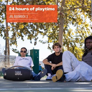 اسپیکر قابل حمل بلوتوثی ضد آب جی بی ال مدل BOOMBOX 3